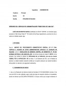 RECURSO DE NULIDAD PAPELETA SR. BENITES.