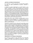 ¿Qué son las pruebas estandarizadas?