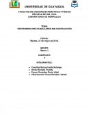 Ensayo de vertedero rectangular sin contraccion