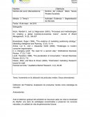 Mercadotecnia. Segmentacion de mercado.