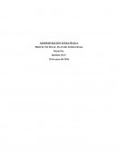 Administración estratégica. Proyecto final, plan de estrategia
