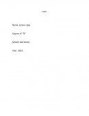 My last summer vacations