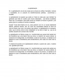 Tema- La globalizacion