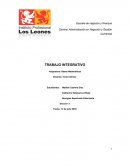 Administración en Negoción y Gestión Comercial - Bases Matemáticas