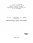 Ejemplo de Lecturas exploratorias y reseñas bibliograficas.