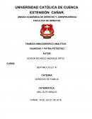 TRABAJO BIBLIOGRÁFICO ANALÍTICO. “GUARDAS Y PATRIA POTESTAD.”