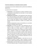 Funciones realizadas por el estudiante durante la práctica
