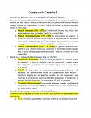 Cuestionario- LA HISTORIA DEL INTERNET