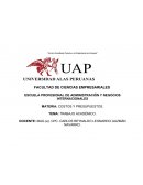 PROYECTO DE COSTOS Y PRESUPUESTO.