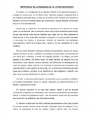 IMPORTANCIA DE LA ENSEÑANZA DE LA LITERATURA INFANTIL.