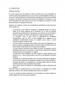 Tema- La corrupcion.