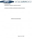 Proyecto de capacitación. Adiestramiento, capacitación y desarrollo de personal
