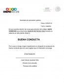 El que suscribe director de la escuela primaria niño artillero HACE CONSTAR que el alumno(a) MARVIN REYNOSO DIAZ durante su estancia en este plantel observo.
