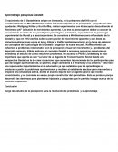 Aprendizaje perspicaz Gestalt.