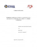 INFORME DE LA PRÁCTICA EN GERENCIA Y GESTIÓN EDUCATIVA.