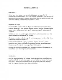 LAS REDES INALAMBRICAS.. Página 1