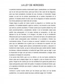 LA LEY DE HEROES.