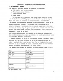 GRAMATICA GENERATIVO-TRANSFORMACIONAL.. Página 1