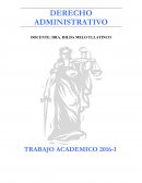 DERECHO ADMINISTRATIVO.