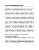 Implicaciones éticas de la investigación científica.