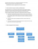 Caso Escenario y organizacion de sistemas.