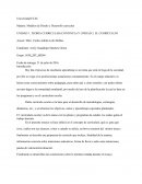 TEORÍA CURRICULAR (CONTINÚA) Y UNIDAD 2. EL CURRÍCULUM