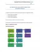 EL PROCESO DE SELECCIÓN DE MERCADOS.