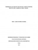 ENSEÑANZA DE LAS TABLAS DE MULTIPLICAR A PARTIR DE MATERIAL DIDÁCTICO PARA ALUMNOS DE GRADO TERCERO