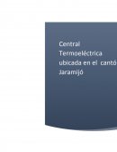 Central termoelectrica.