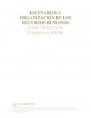 ESCENARIOS Y ORGANIZACIÓN DE LOS RECURSOS HUMANOSю