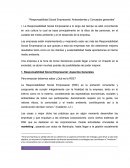 Responsabilidad social empresarial: antecedentes y conceptos generales