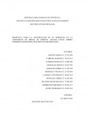 TEMA- PROPUESTA PARA LA CONSTRUCCION DE UN SIMONCITO EN LA COMUNIDAD DE BRISAS DE ORIENTE, SECTOR COSTO ARRIBA PARROQUIA BOQUERON, MATURIN ESTADO MONAGAS.