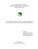 RELACIÓN ENTRE LA RESISTENCIA FÍSICA Y EL PESO CORPORAL DE LOS ESTUDIANTES DE 3º AÑO DE LA U.E. “NUESTRA SEÑORA DE LOURDES II”.