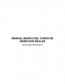MANUAL BÁSICO DEL CURSO DE DERECHOS REALES