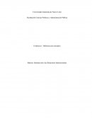 Materia: Introducción a las Relaciones Internacionales