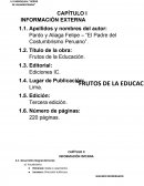 FRUTOS DE LA EDUCACION