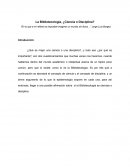 La Bibliotecología, ¿Ciencia o Disciplina?