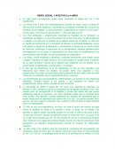 Perfil afectivo y social niños de 3 años.