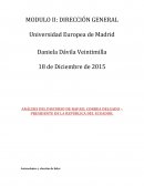 ANALISIS DE DISCURSO PRESIDENTE RAFAEL CORREA