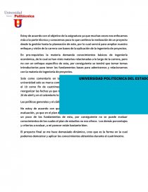 MATRIZ DE SESIONES INGENIERIA DE PROYECTOS. Página 2
