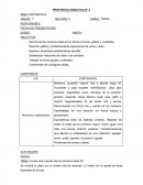 Propuesta matematica primer grado numeracion