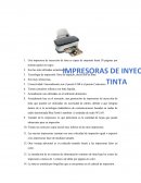 TIPOS DE IMPRESORAS.