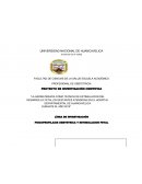 FACULTAD DE CIENCIAS DE LA SALUD ESCUELA ACADÉMICO PROFESIONAL DE OBSTETRICIA