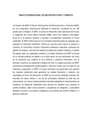 BANCO INTERNACIONAL DE RECONSTRUCCION Y FOMENTO.