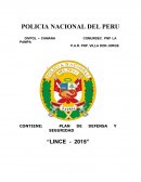Sobre estudio de seguridad del local policial del Puesto de Auxilio Rápido “VILLA DON JORGE”.