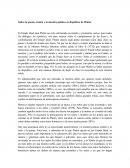 Sobre la poesía, el mito y la mentira política en República de Platón