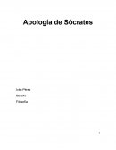 Resumen de “Apología de Sócrates”