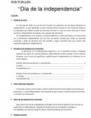 Acto 9 de julio Día de la Independencia