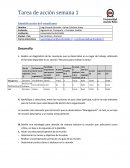 Tarea de acción semana Identificación del estudiante