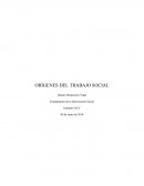 Fundamentos de la Intervención Social. Surgimiento del trabajo social